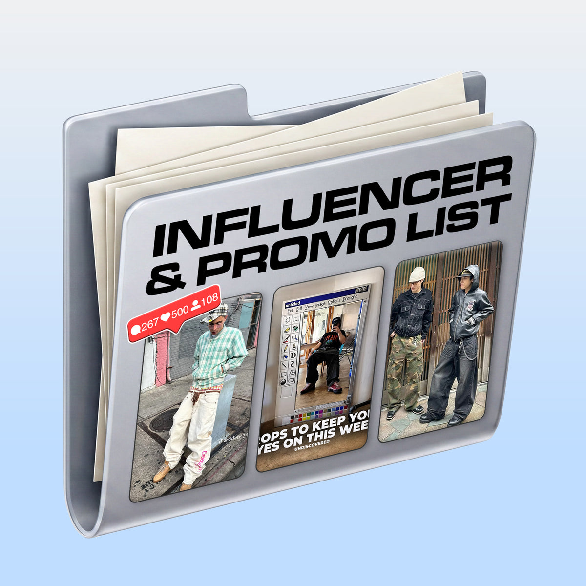 influencer & promo list