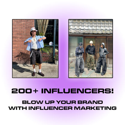 influencer & promo list